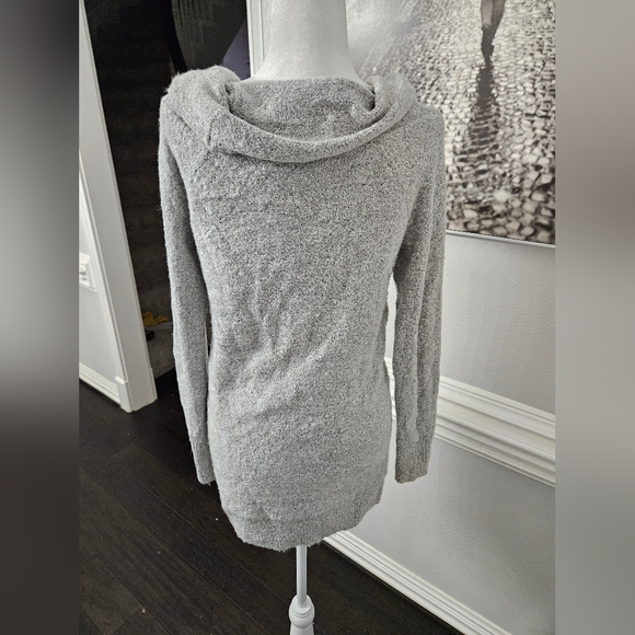 NWOT motherhood maternity gray Sparkle sweater medium super soft and cozy - Picture 4 of 7